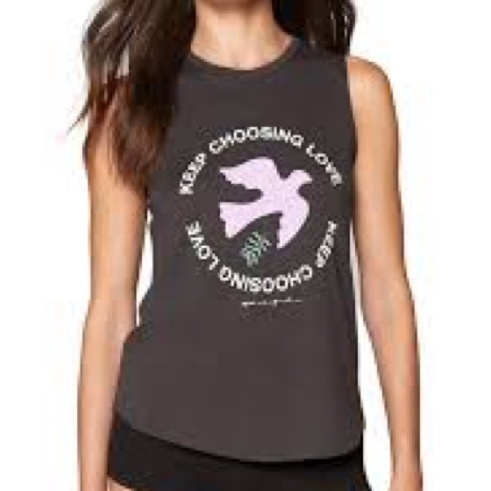 Spiritual Gangster Dove Muscle Tee